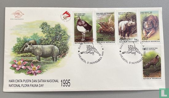 1995 Nationale Flora en Faunadag (IND 556)