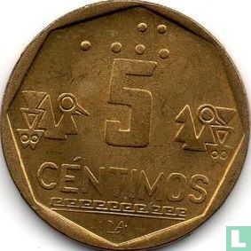 Pérou 5 céntimos 2000 - Image 2