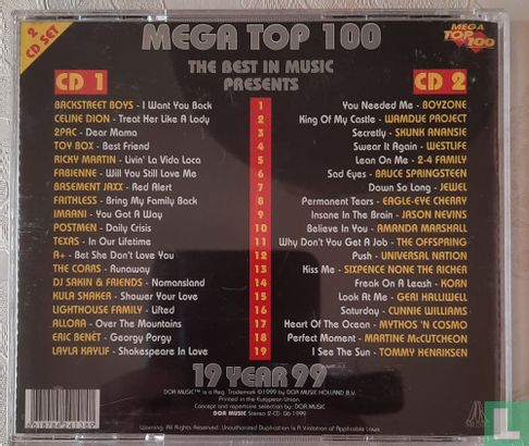 Millennium Mega Top 100 1999 - Volume 6 - Afbeelding 2