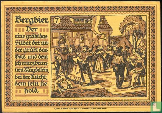 Freiberg, City - 75 Pfennig (7) 1921 - Image 2