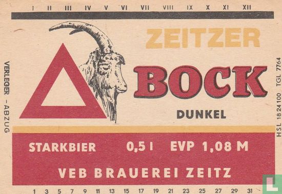 Zeitzer Bock Dunkel