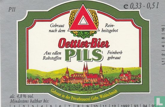 Oettler-Bier Pils