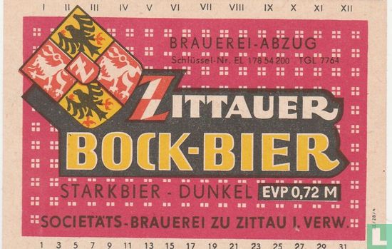 Zittauer Bock-Bier Dunkel