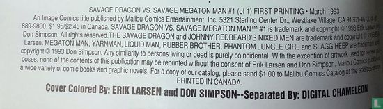 Savage Dragon vs The Savage Megaton man - Afbeelding 3