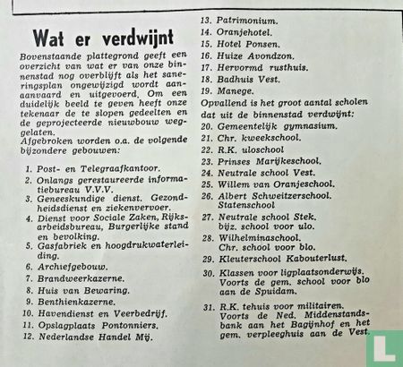 Saneringsplan Binnenstad Dordrecht 1961 - Bild 3