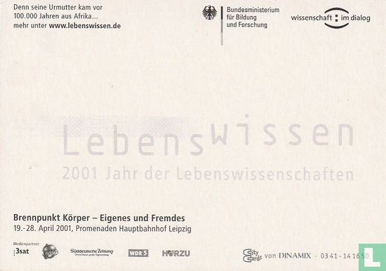 Bundesministerium - 2001 Jahr der Lebenswissenschaften "In jedem Deutschen..."  - Afbeelding 2