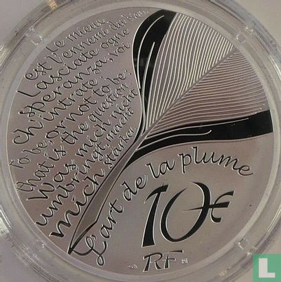 Frankrijk 10 euro 2022 (PROOF) "400th anniversary Birth of Molière" - Afbeelding 2