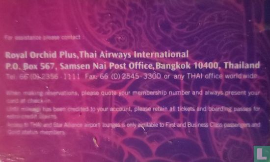 Thai airways - Afbeelding 2