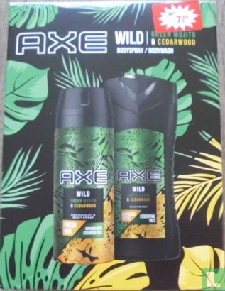 AXE Wild - Green Mojito & Cedarwood. Bodyspray/Bodywash giftset [vol] - Image 1