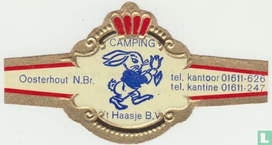 Camping 't Haasje B.V. - Oosterhout N.Br. - tel. kantoor 01611-626 tel. kantine 01611-247 - Image 1