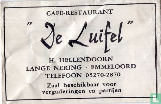 Café Restaurant "De Luifel" - Bild 1