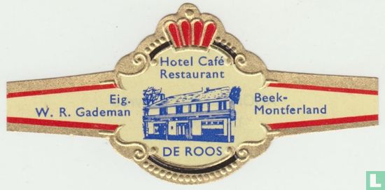 Hotel Café Restaurant De Roos - Eig. W.R. Gademan - Beek-Montferland - Afbeelding 1