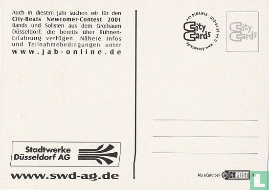 Stadtwerke Düsseldorf AG - City-Beats - Newcomer-Contest 2001 - Afbeelding 2