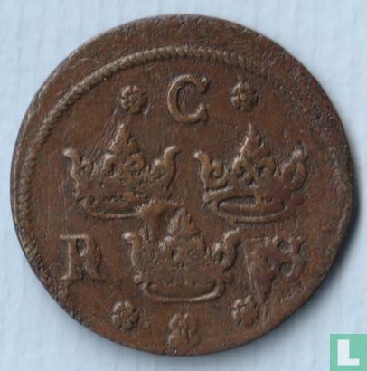 Suède ¼ öre 1644 (type 3) - Image 2