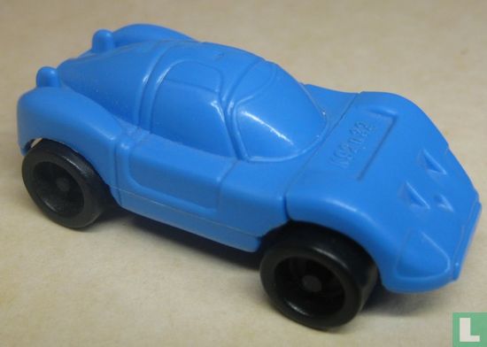 Racewagen (blauw) 