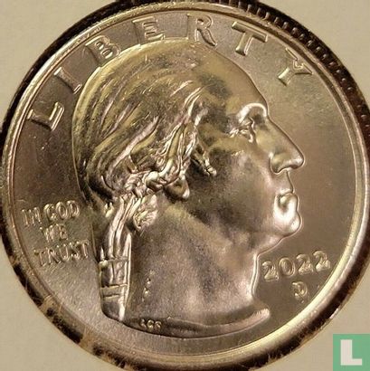 États-Unis ¼ dollar 2022 (D) "Dr. Sally Ride" - Image 1