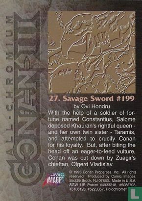 Savage Sword #199 - Afbeelding 2