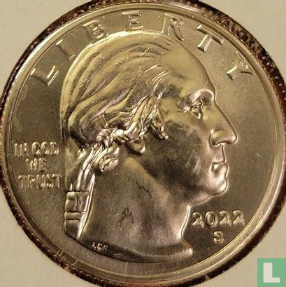 États-Unis ¼ dollar 2022 (S) "Dr. Sally Ride" - Image 1