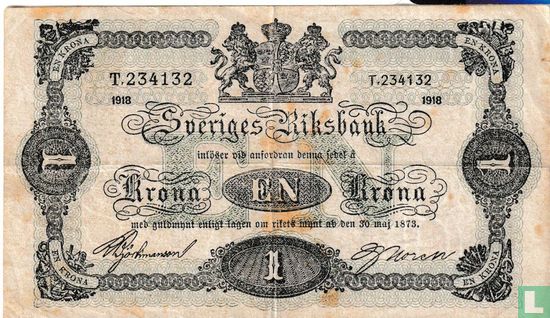 Sweden 1 Krona - Image 2