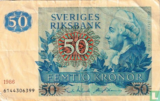 Zweden 50 Kronor - Afbeelding 1