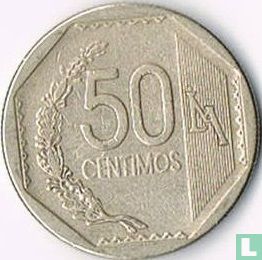 Peru 50 céntimos 2006 - Image 2