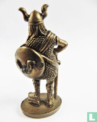 Viking with sword and shield (brass) - Image 2