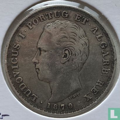 Portugal 500 Réis 1879 - Bild 1