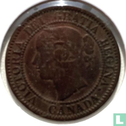 Canada 1 cent 1858 - Image 2