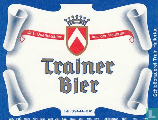 Trainer Bier