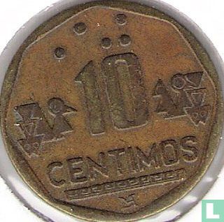 Pérou 10 céntimos 1998 - Image 2