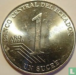 Ecuador 1 sucre 2000 - Image 1