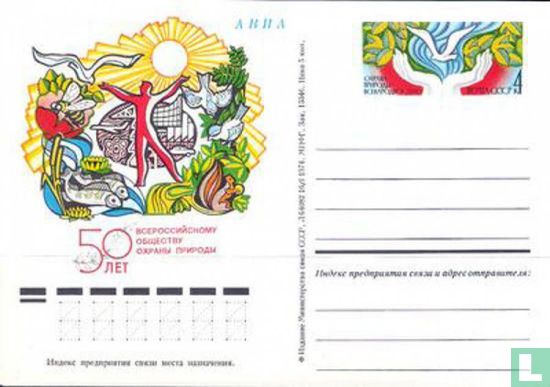 50 jaar allrussische natuurbeschermingsvereniging