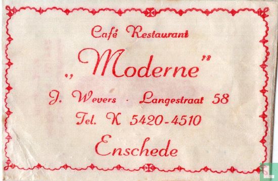 Café Restaurant "Moderne" - Image 1