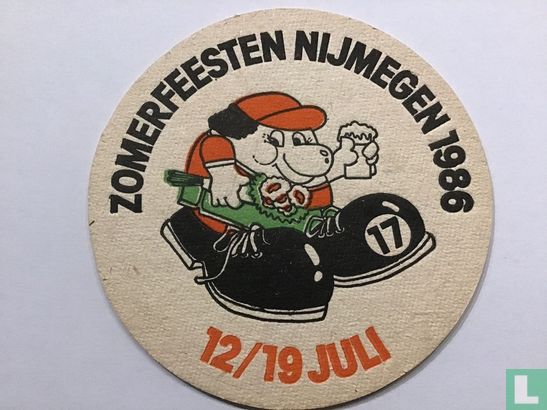 Zomerfeesten Nijmegen 1986 Misdruk - Afbeelding 1