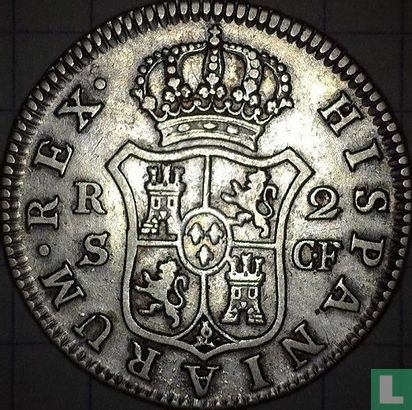 Spanje 2 real 1775 (S) - Afbeelding 2