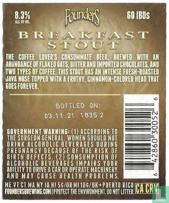 Breakfast Stout - Image 2