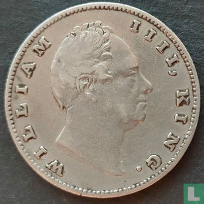 Britisch-Indien 1 Rupee 1835 (ohne Buchstabe) - Bild 2