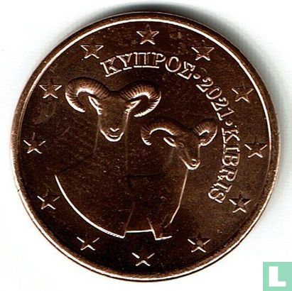 Zypern 5 Cent 2021 - Bild 1