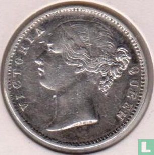Inde britannique ½ rupee 1840 (type 2) - Image 2