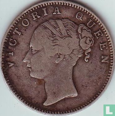 Inde britannique 1 rupee 1840 (type 2) - Image 2