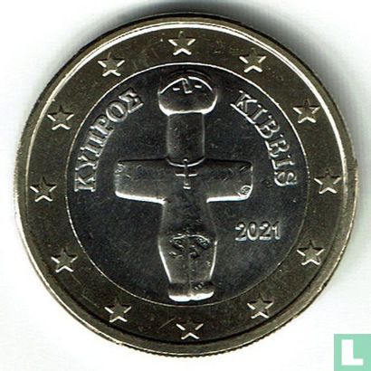 Zypern 1 Euro 2021 - Bild 1