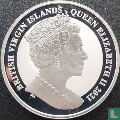 British Virgin Islands 1 dollar 2021 "American flamingo" - Image 1