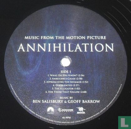 Annihilation (Music from the Motion Picture) - Afbeelding 3