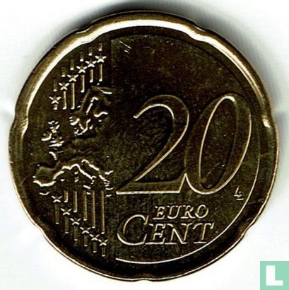Zypern 20 Cent 2021 - Bild 2