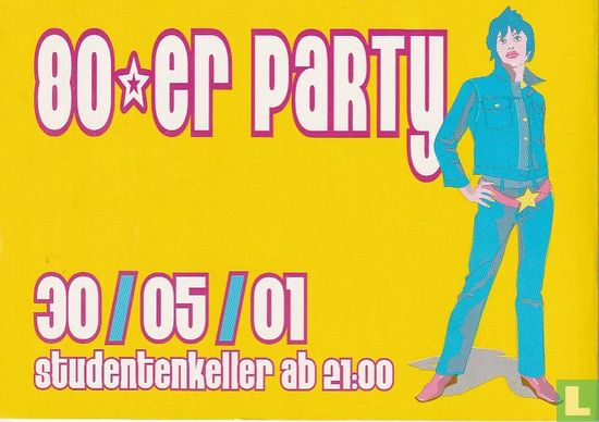 Studentenkeller Rostock 2001/05 - 80-er party - Afbeelding 1