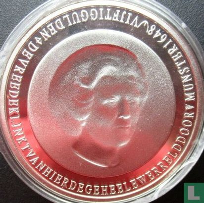 Netherlands 50 gulden 1998 (PROOF) "350th anniversary Treaty of Munster" - Image 2