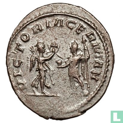 Roman Empire, AR Antoninianus, 256-257 AD, Gallienus (no star) - Image 2