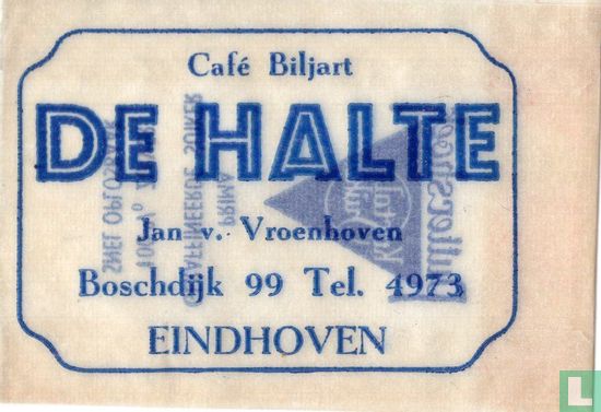 Café Biljart De Halte - Afbeelding 1