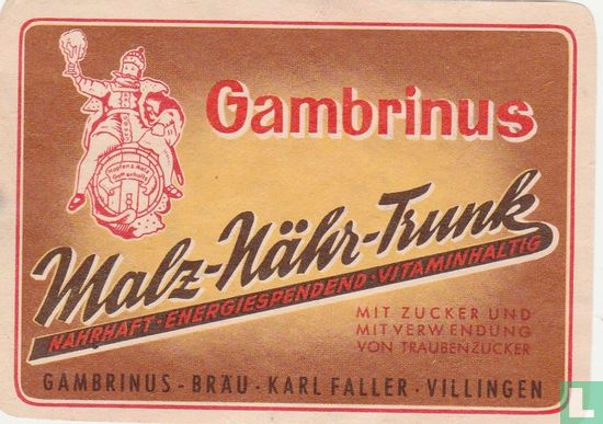 Gambrinus Malz-Nähr-Trunk