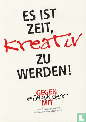 Kasseler Musiktage "Es Ist Zeit, Kreativ Zu Werden!" - Afbeelding 1